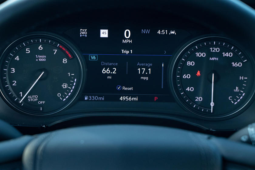 Driver Mode Settings inside the 2021 Cadillac XT6