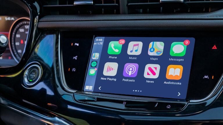 Infotainment System screen in the 2021 Cadillac XT6