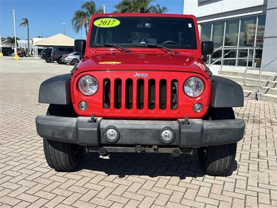 2017 Jeep Wrangler Unlimited Sport