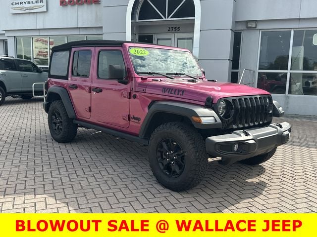 2022 Jeep Wrangler Unlimited Willys