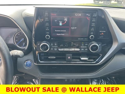 2022 Toyota Highlander Hybrid XLE