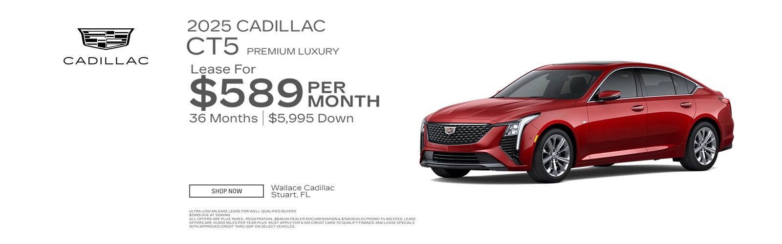 Cadillac CT5 Special Offer