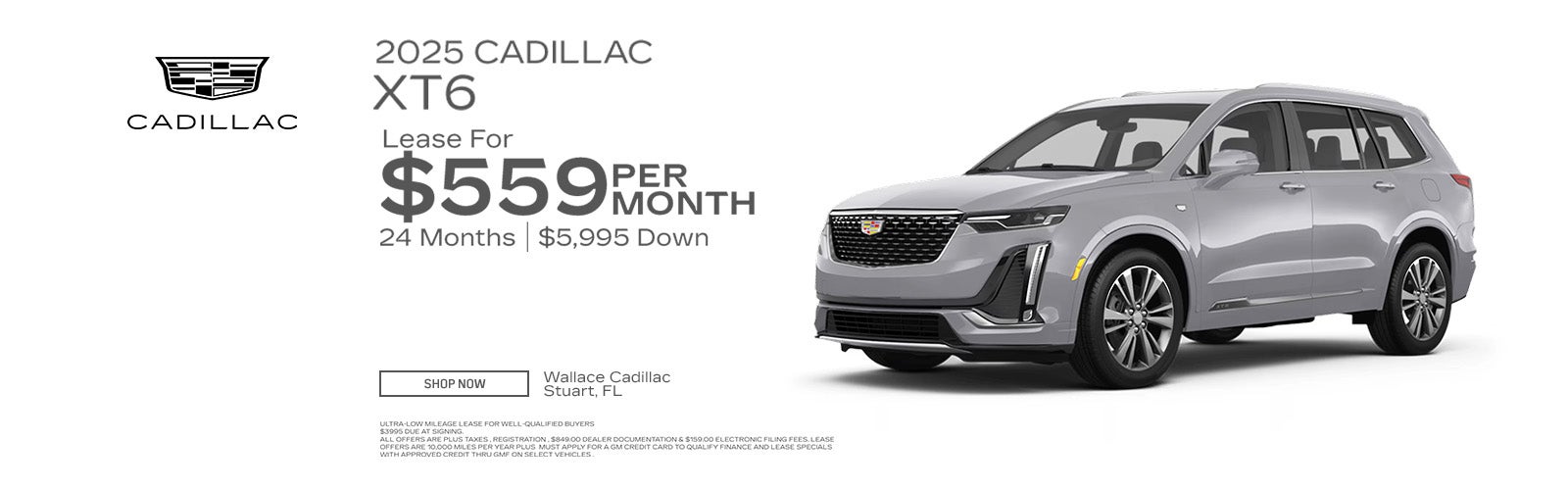 Cadillac XT6 Special Offer