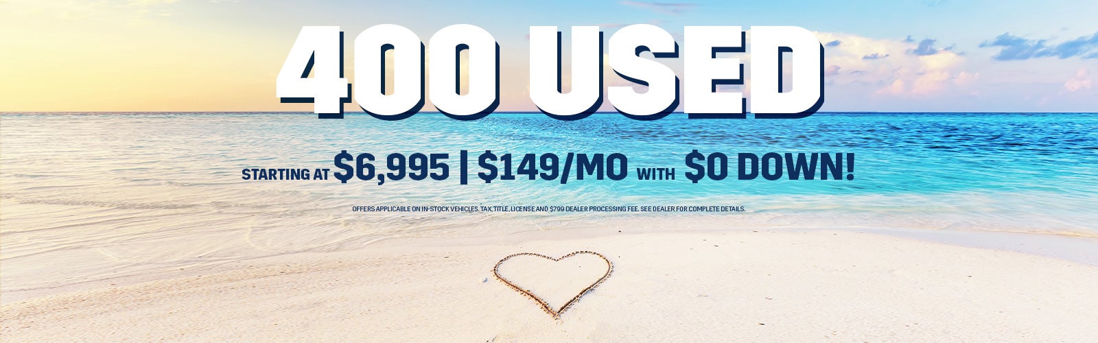 400 Used Cars to Choose From